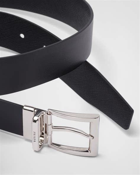 prada reversible saffiano logo belt|prada saffiano belt bag.